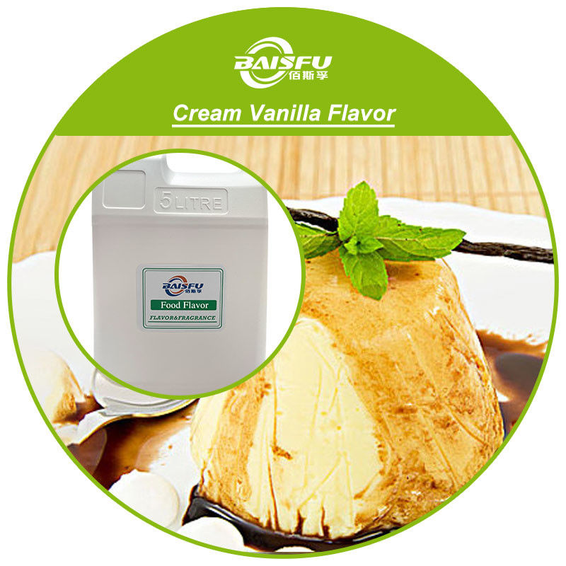 Food and Beverage Industry's Favorite Cream Vanilla Flavor for Bakery Snack