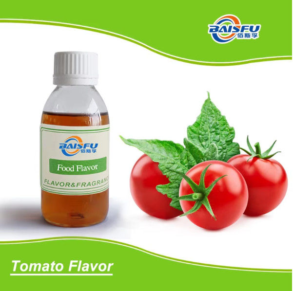 Professional Manufacturer Baisfu 100% Concentrate Tomato Flavor Food Additive Flavoring