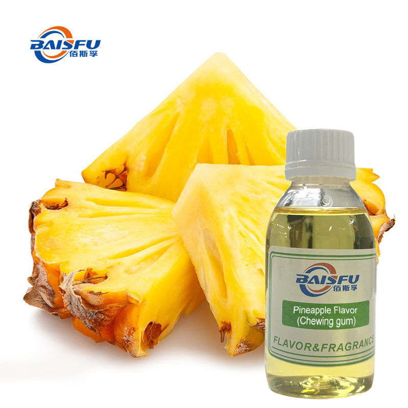 Oil / Water Soluble High Purity Pineapple Flavor for Stress-Free Socializing Chewing Gum