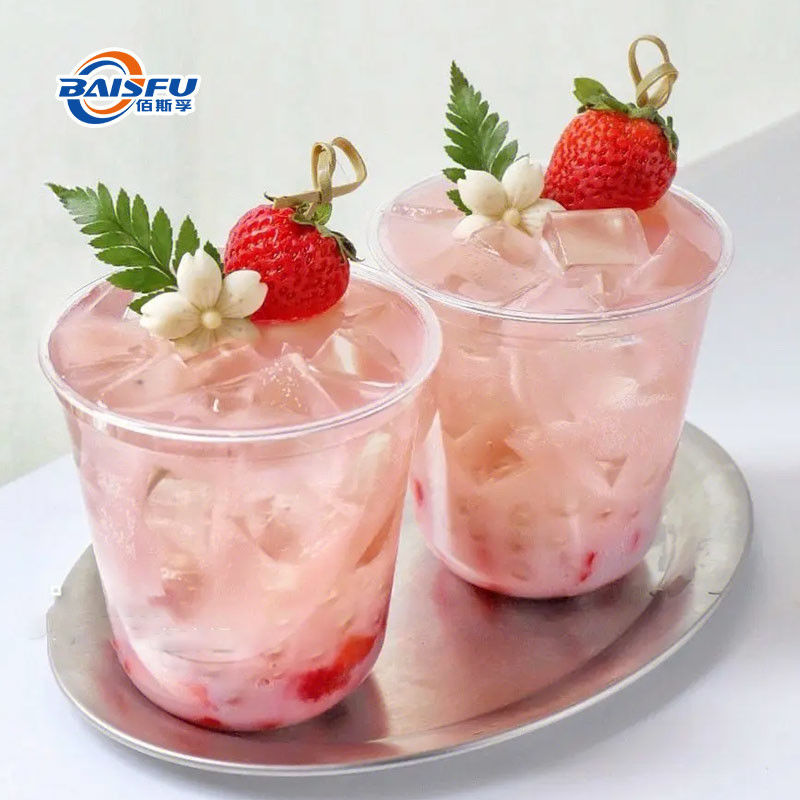 BAISIFU Natural Strawberry Emulsified Flavor for Enhancing the Taste of Baked Goods and Pastries with Natural Ingredients