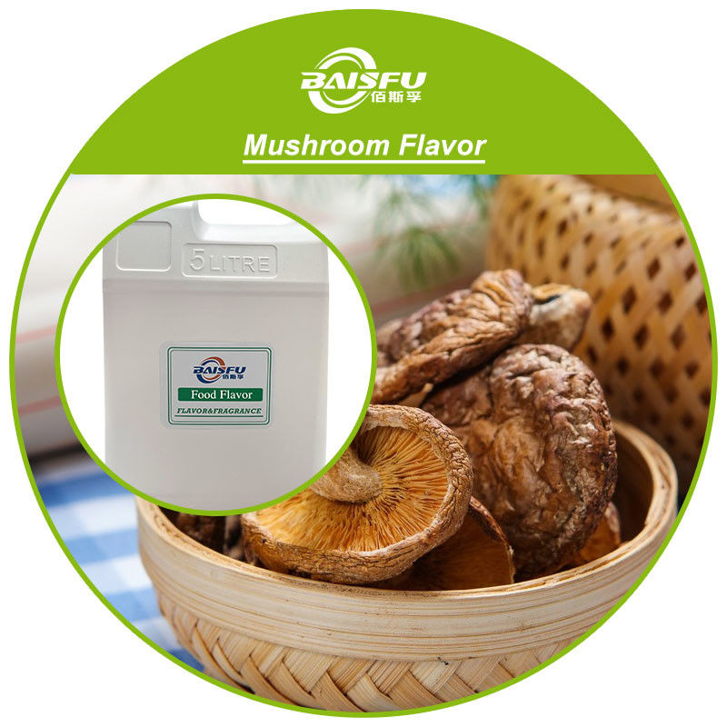 Food Grade Additive Mushroom Flavor Baisfu Supply with ISO22000 and ISO9001 Certificates