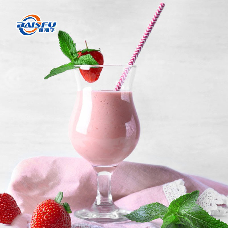 High Purity 99% Strawberry Milk Flavor Powder Texture for Baking and Beverages