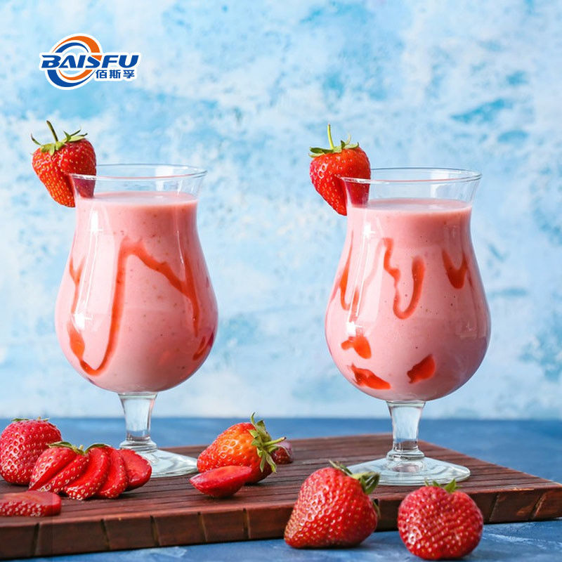 High Purity 99% Strawberry Milk Flavor Powder Texture for Baking and Beverages