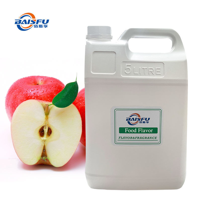 Natural Apple Flavoring with 2 Years Shelf Life for Food and Beverage Industry Foil Bag/Bottled/Drum/Carton/Container