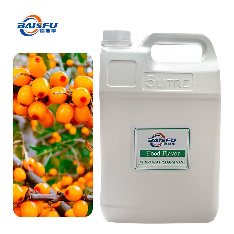 Seabuckthorn Extract Natural Fruit Flavoring for a Refreshing and Cooling Sensation Organic and Pure Ingredients