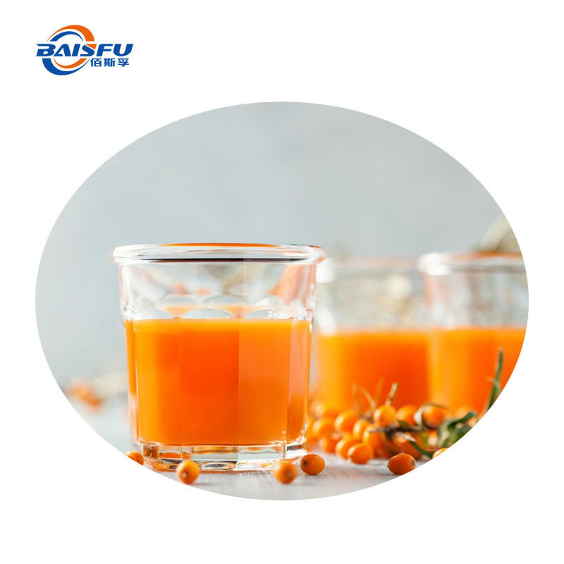 Seabuckthorn Extract Natural Fruit Flavoring for a Refreshing and Cooling Sensation Organic and Pure Ingredients
