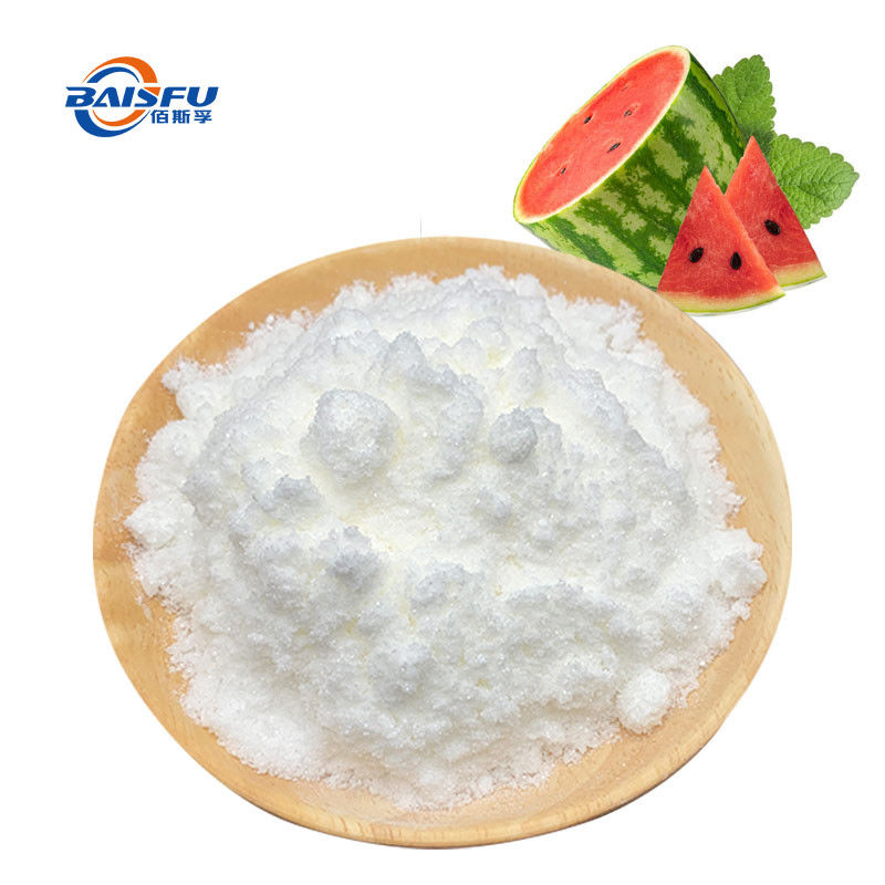 Watermelon Flavor Chewing Gum with Natural Fruit Flavoring for Low-Calorie Sweetening
