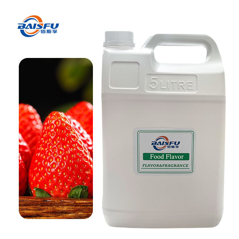 Natural Fruit Flavoring Fresh Strawberry Flavor for Nutritional Supplements and Health Products