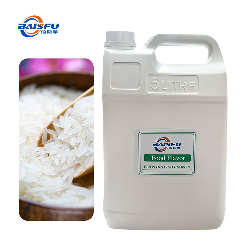 99% Purity Natural Fruit Flavoring Fragrant Rice Flavor in Shaanxi 2 Year Shelf Life 1L Powder/Liquid MOQ 5kg BAISIFU