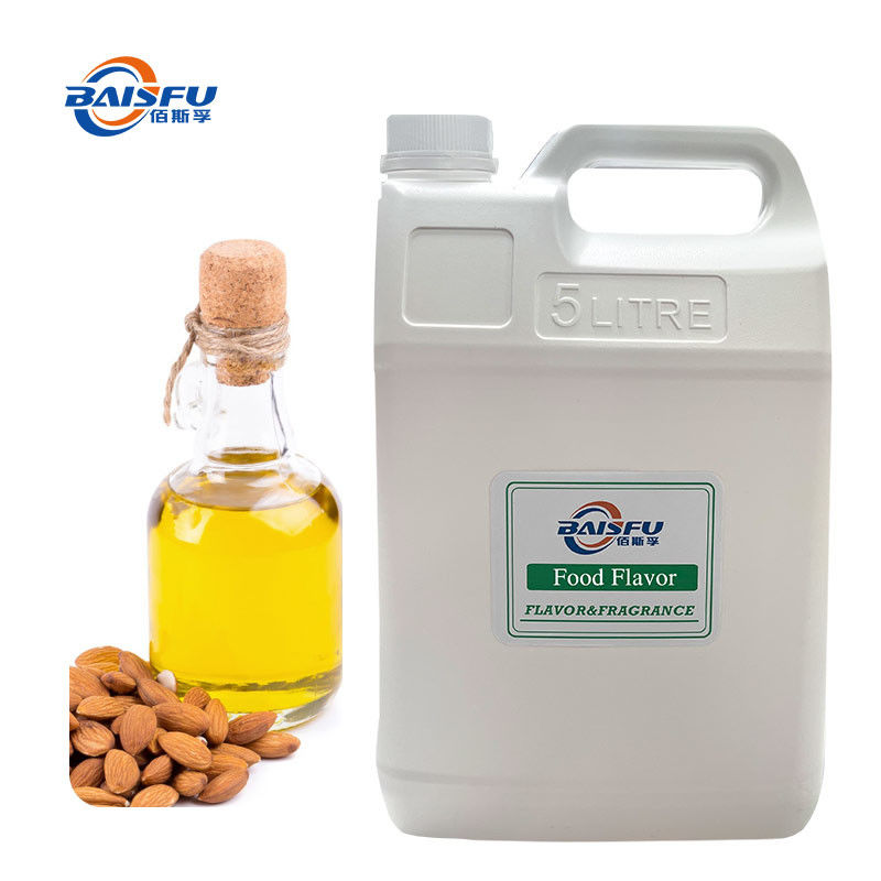 1L Specification Natural Fruit Extracts Almond Oil Flavor 99.99% Purity 2 Years Shelf Life MOQ 5kg Bottled in Shaanxi