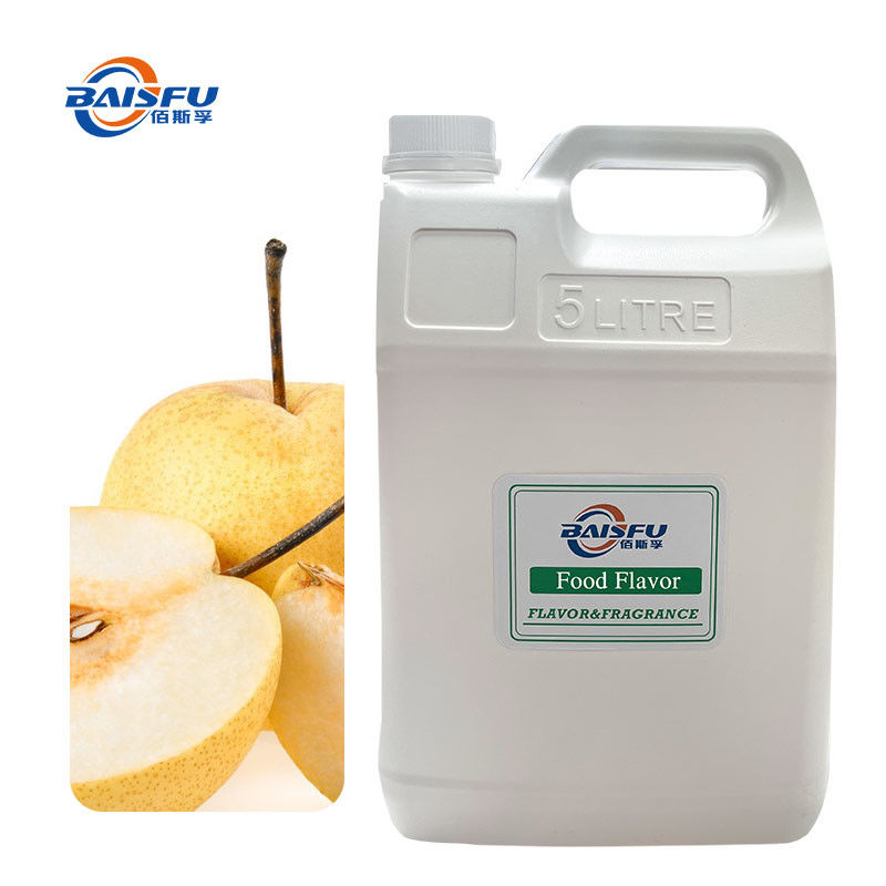 99% Purity Snow Pear Aroma Powder / Liquid Natural Fruit Flavoring Sweet Flavor Profile for Baking Drinks and Candy