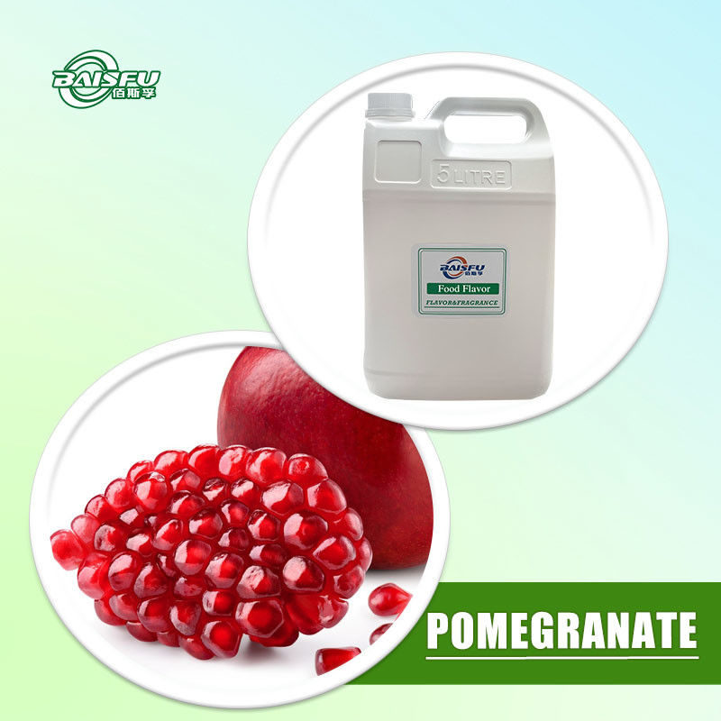 Food Grade Pomegranate Flavor Additive Baisfu with ISO9001 and ISO22000 Certificates