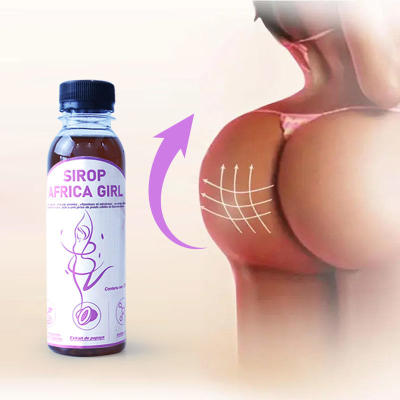 Private Label 200ml Brown Organic Syrup ODM Haccp Butt Chest Perfect Curve Booster For Adult Weight Gain And Curves