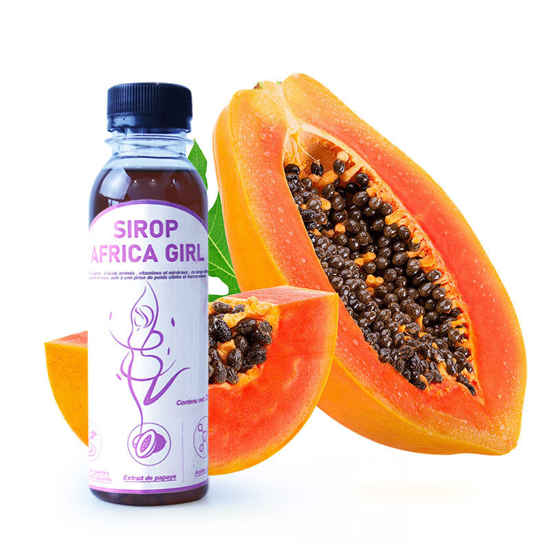 Private Label 200ml Brown Organic Syrup ODM Haccp Butt Chest Perfect Curve Booster For Adult Weight Gain And Curves
