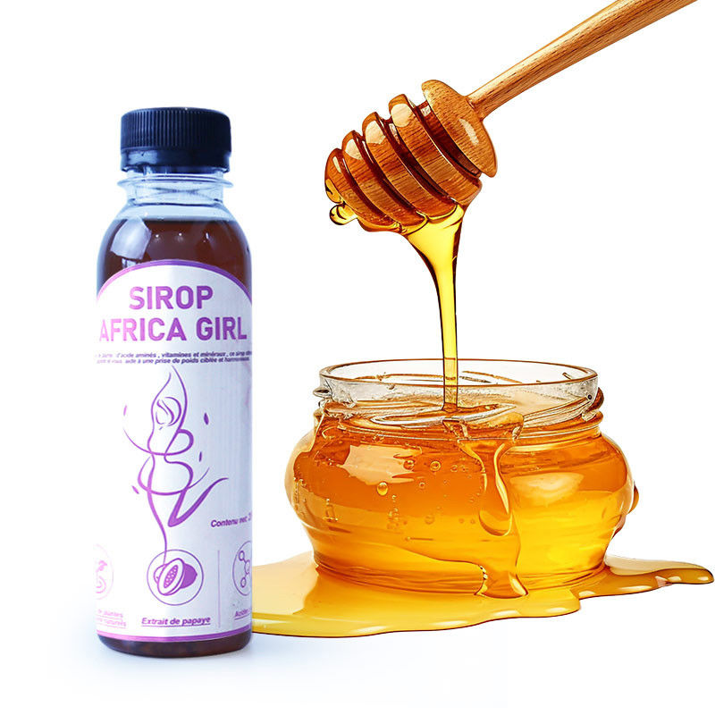OEM 200ML Appetite Booster Weight Gain Syrup Fast Thicker Butt Stimulant Multivitamin Drink Supplement Buttock Boosting Syrup Dream Shape