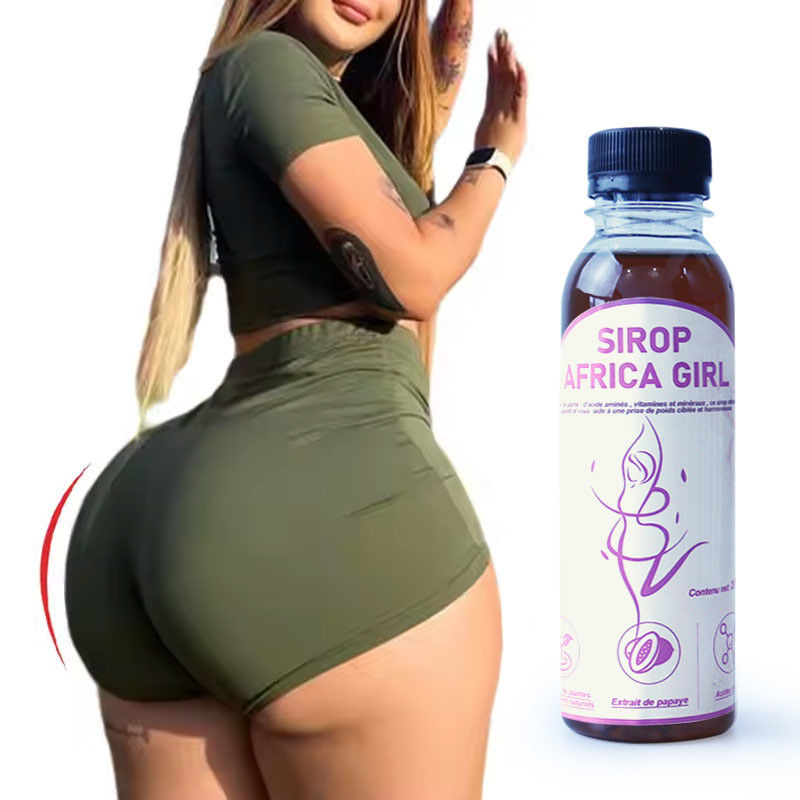 OEM 200ML Appetite Booster Weight Gain Syrup Fast Thicker Butt Stimulant Multivitamin Drink Supplement Buttock Boosting Syrup Dream Shape