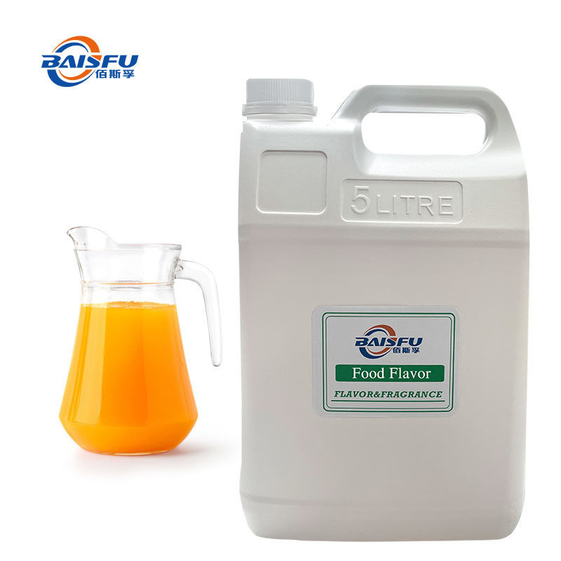 High Purity 100% Orange Juice Flavor for Beverage and Confectionery Natural Odor Sample Supply