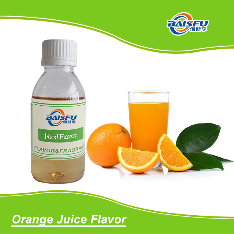 High Purity 100% Orange Juice Flavor for Beverage and Confectionery Natural Odor Sample Supply