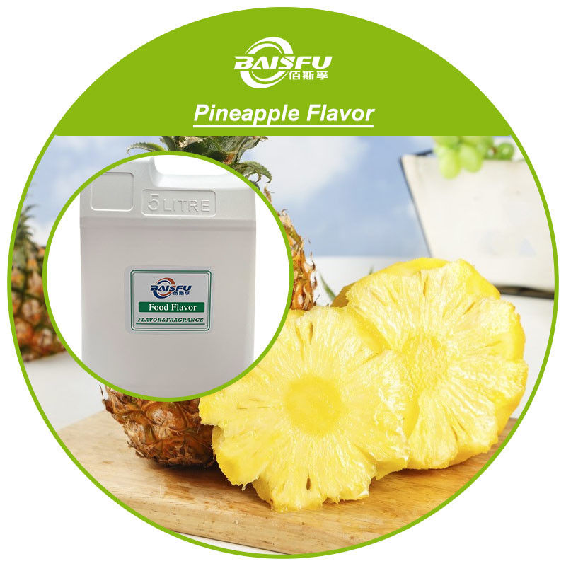 Food Grade Pineapple Flavor Natural Aroma for Daily Beverages and Confectionery