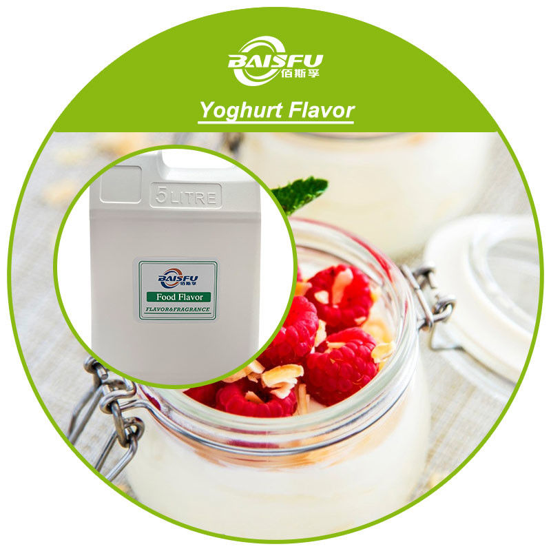 Oil / Water Solubility High Concentration Yoghurt Flavor For Food Additives