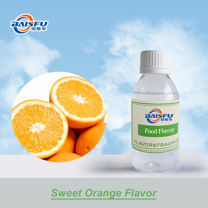 Stock Cold Pressed Fruit Flavor Sweet Orange Flavor Water Soluble For Drinks Baked Goods