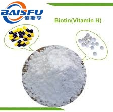 99% Supplement Biotine Vitamin H D-Biotin Powder Vitamin H Powder CAS:58-85-5 Biotin
