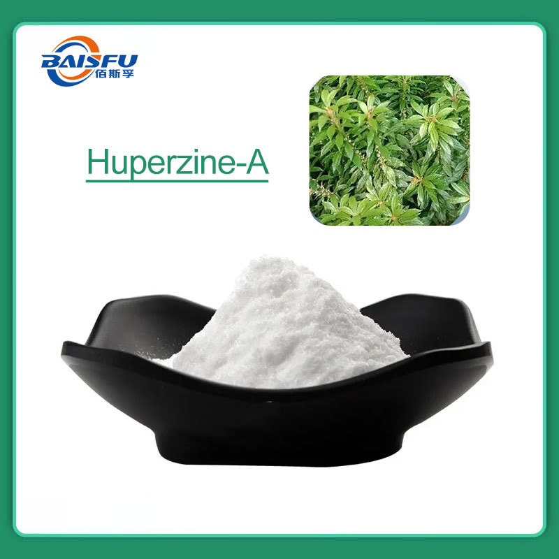 Shaanxi Baisfu plant extract White powder Huperzine A extract CAS No.102518-79-6 for Alzheimer therapy