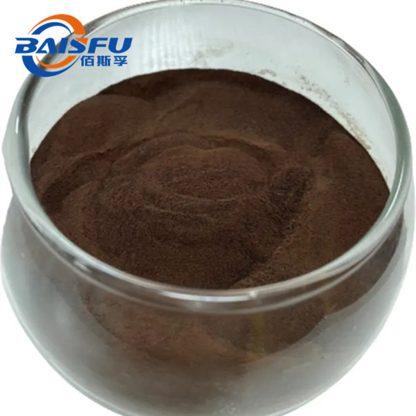 Shaanxi Baisfu plant extract Brown Powder 100% Natural Black Bean Powder HPLC Food Grade