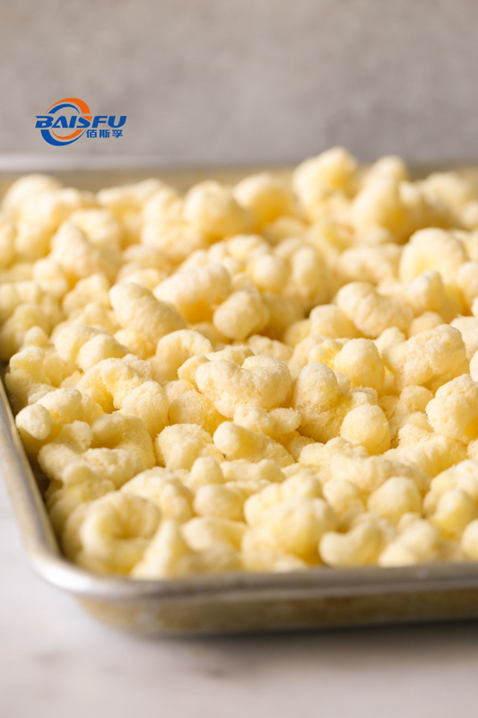 Shaanxi Baisfu plant extract Light yellow fine powder high quality puffed corn powder 100% pass 80 mesh food grade for Comprehensive nutritional supplement and baked food