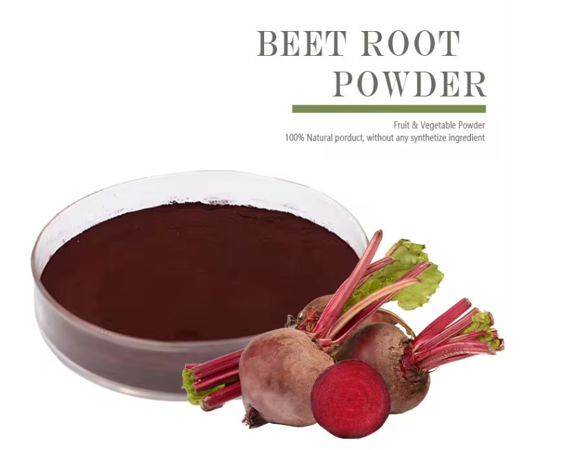 Baisfu Hot Sale Freeze Dried Beet Root Powder Purple Fine Powder 100% Natural Organic Beet Root Powder Beet Root Juice Powder CAS No. 89957-89-1 for natural pigment and nutritious supplementary