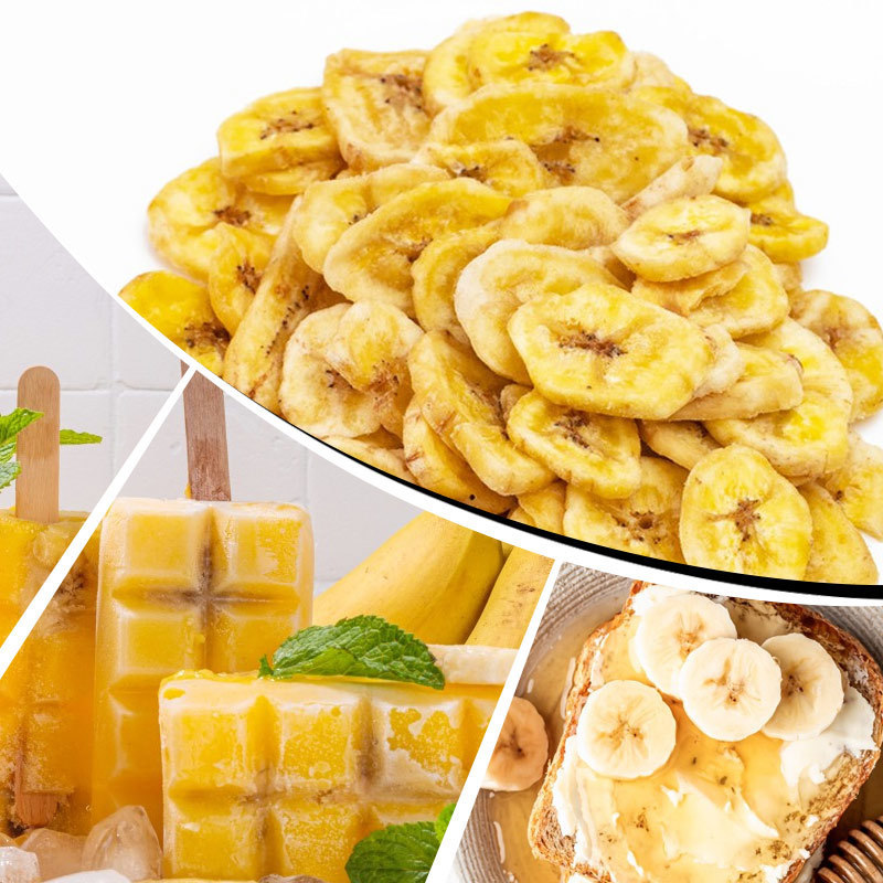 Baisfu Light Yellow Powder High Quality 100% Natural Organic Banana Fruit Powder Detection Method HPLC