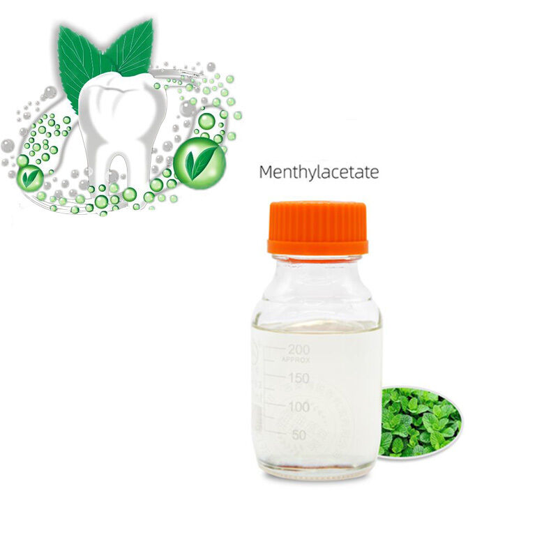 Food Grade Menthol Acetate Cooling Agent, CAS 89-45-5, for Flavors & Cosmetics