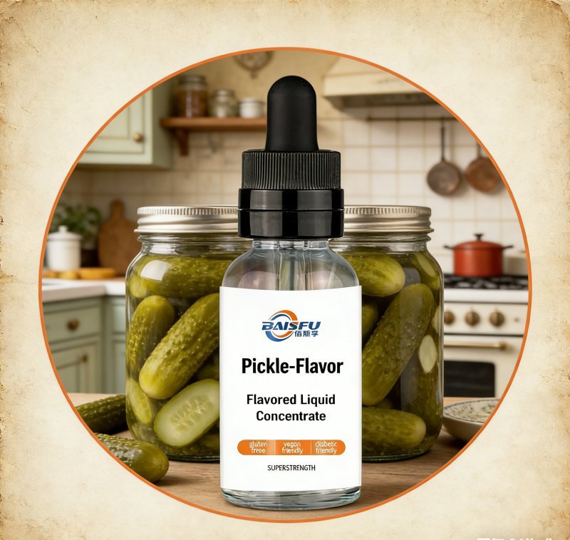 Pickle Flavor Concentrate Powder  Liquid Food Grade Tangy Dill Pickle Flavor For Snacks, Seasonings, Sauces