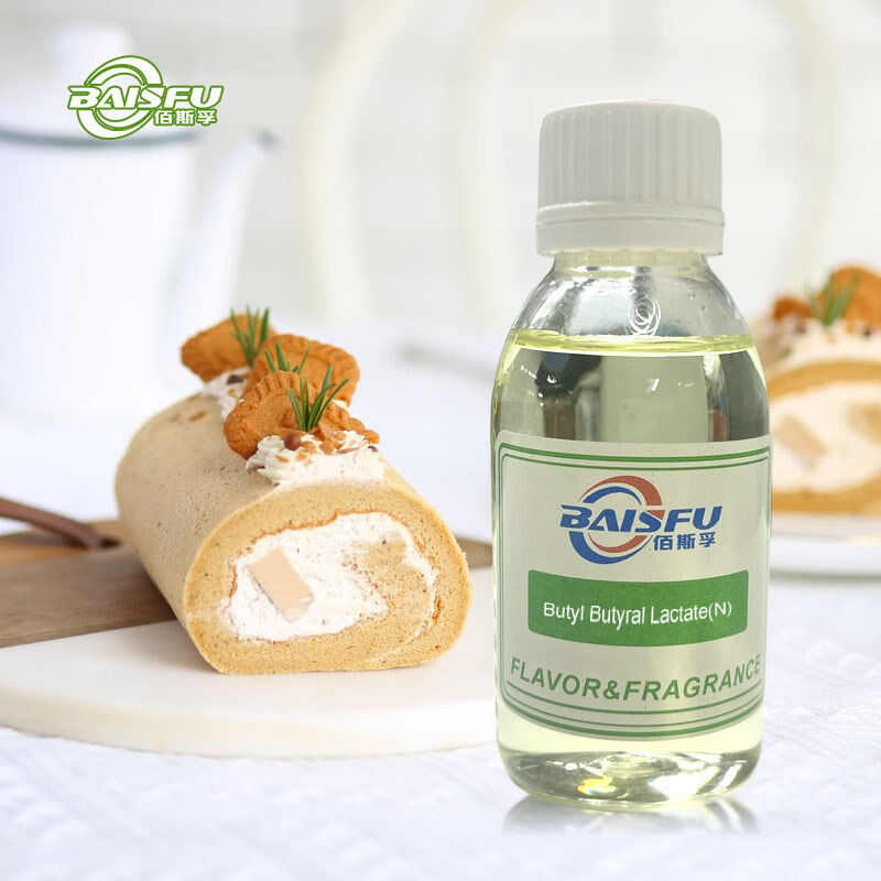 Baisfu High Purity Cream Flavor Butyl Butyral Lactate (N) CAS 7492-78-0 Food Grade for Cosmetic Worldwide Shipping