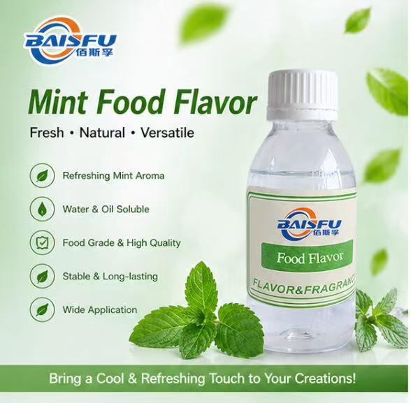 Cool Mint Food Flavor for Hard Candy Chewing Gum and Chocolate Confectionery