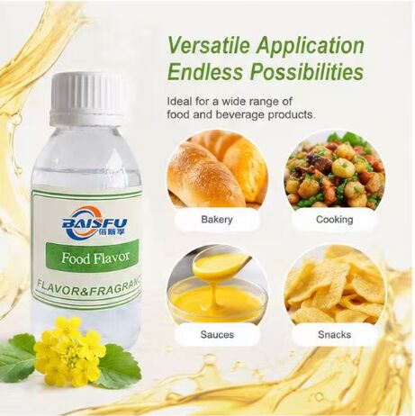 Rapeseed Oil Flavor Liquid Food Grade Rich Nutty Aroma Heat Resistant For Salad Dressing Mayonnaise Margarine Cooking Oil Compound Seasoning Hot Pot Barbecue Marinade Savory Sauce Industry