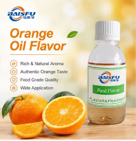 High Quality Orange Oil Flavor for Dark Milk White Chocolate Coating and Praline Filling