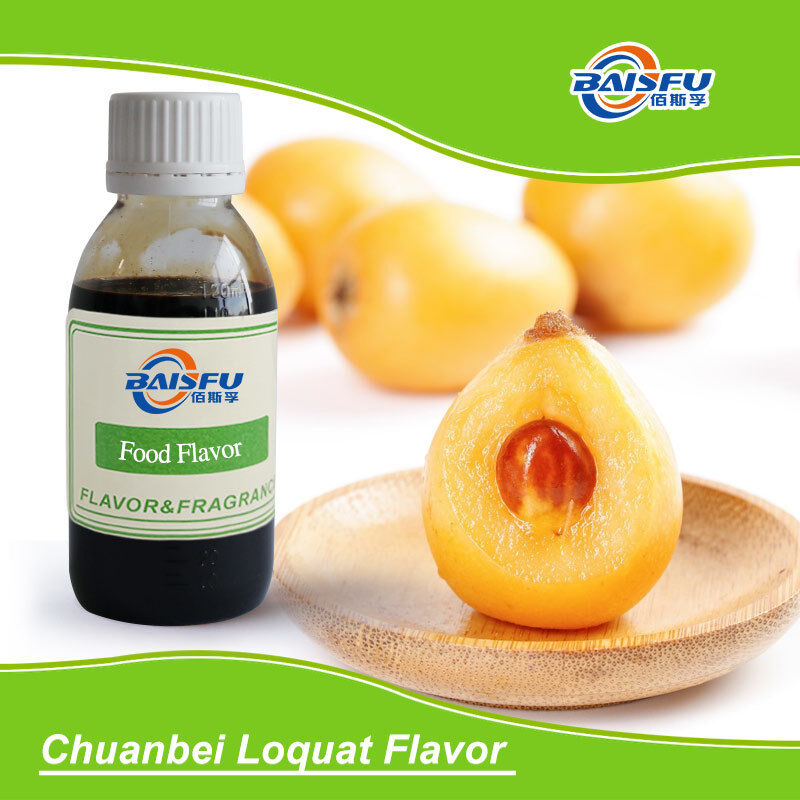 Natural Good Food Essence Flavours Chuanbei Loquat Flavor Ideal for Beverage Production and Food Industry Applications