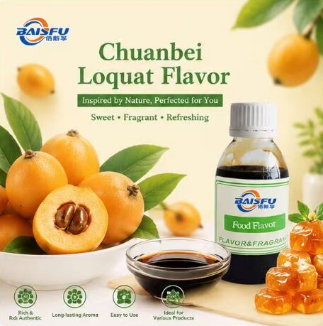 Authentic Natural Concentrated Chuanbei Loquat Flavor for Herbal Syrup Functional Health Drink Honey Loquat Soothing Beverage and Traditional Chinese Throat Care Product