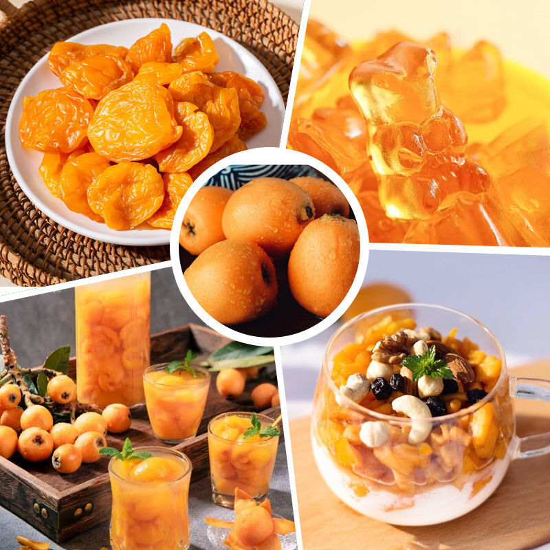 Authentic Natural Concentrated Chuanbei Loquat Flavor for Herbal Syrup Functional Health Drink Honey Loquat Soothing Beverage and Traditional Chinese Throat Care Product