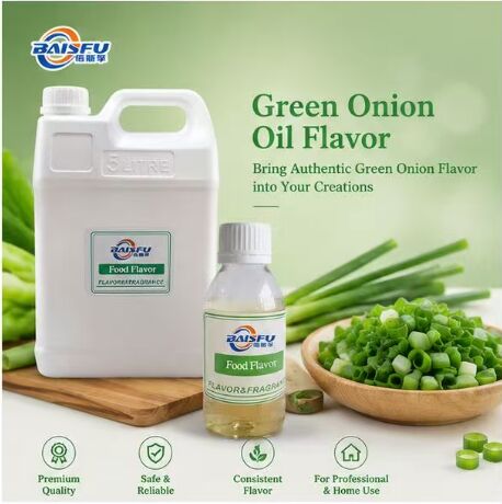 Premium Concentrated Natural Green Onion Oil Flavor for Savory Biscuit Green Onion Cake Pastry Dough Cracker and Savory Bread Roll