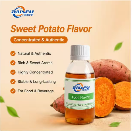 Premium High Quality Sweet Potato Flavor for Roasted Sweet Potato Cake Bread Muffin Pie Filling and Soft Sweet Bun