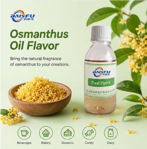Superior Premium Osmanthus Oil Flavor for Non Dairy Ice Cream Oil Based Frozen Dessert Gelato Fat Blend and Plant Based Frozen Treat