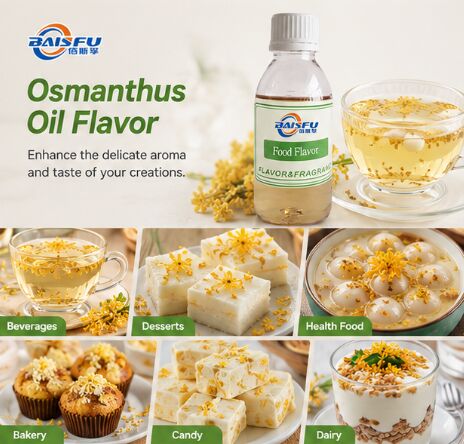 Superior Premium Osmanthus Oil Flavor for Non Dairy Ice Cream Oil Based Frozen Dessert Gelato Fat Blend and Plant Based Frozen Treat