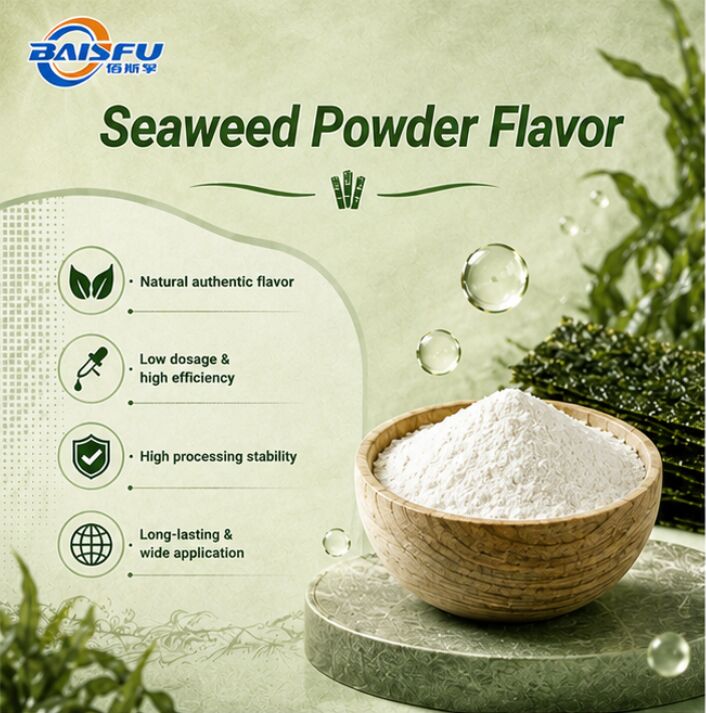  Food Grade Seaweed Powder Flavor for Baking Offering Natural and Rich Flavor Profiles