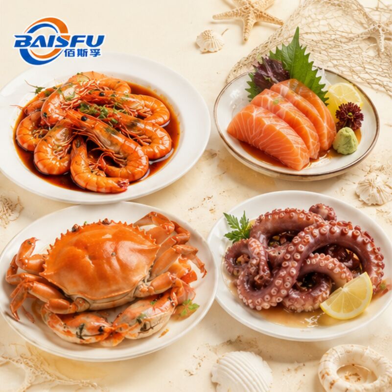 Salty Flavor Authentic Seafood Seasoning Designed to Improve Flavor Profiles in Food Production and Cooking