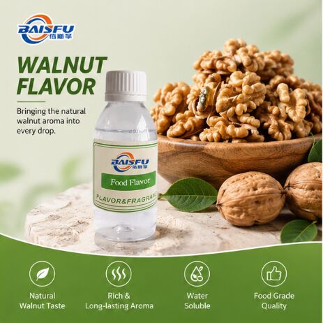Heat Stable Walnut Flavor for Granola Cereal Bar Oatmeal and Breakfast Flakes