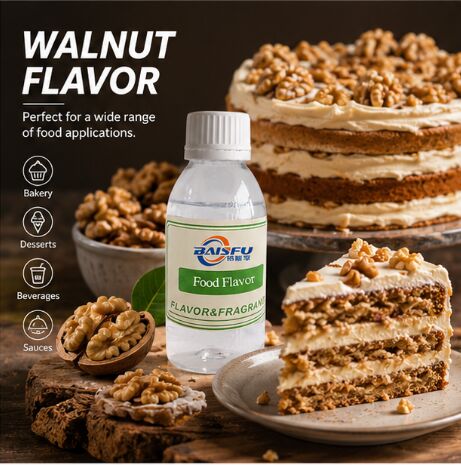 Heat Stable Walnut Flavor for Granola Cereal Bar Oatmeal and Breakfast Flakes