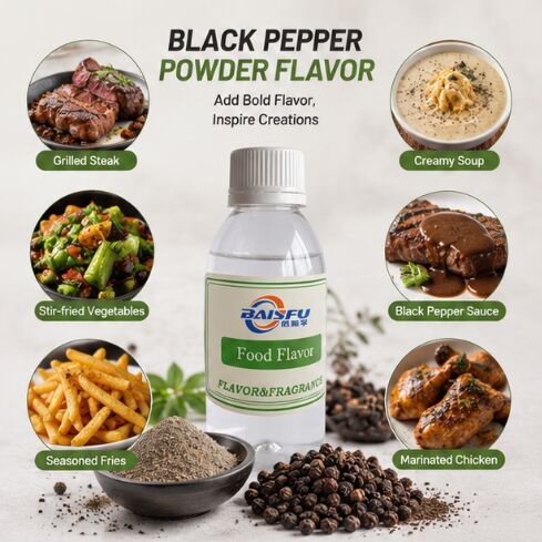 High Quality Black Pepper Powder Flavor for Sausage Meatball Burger Patty and Grilled Meat Seasoning