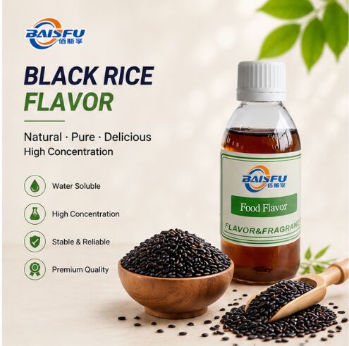 Premium Black Rice Flavor for Black Rice Milk Grain Beverage and Plant Based Breakfast Drink